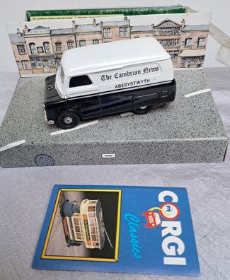 Bedford CA Van - The Cambrian schwarz / weiß , Corgi Classic