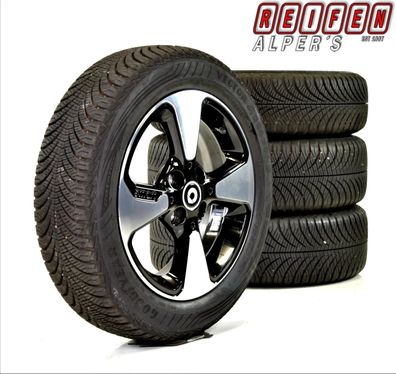 Smart Forfour FORTWO C453 W453 15 Zoll Ganzjahresräder + RDKS 7mm Original