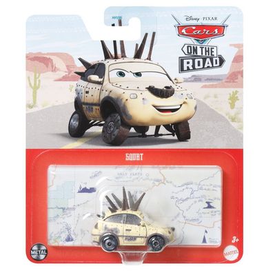 Squat | HKY58 | Disney Cars | Cast 1:55 Autos | Mattel Fahrzeuge