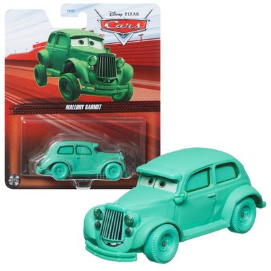 Mallory Karhut HKY38 | Disney Cars Cast 1:55 Autos | Mattel Fahrzeuge