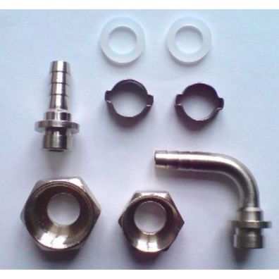 Bierschlauchtüllenset, 8 Teile - 10mm