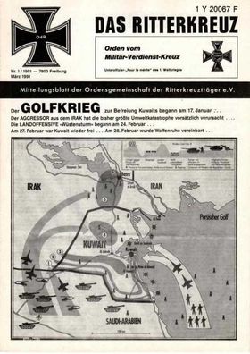 Das Ritterkreuz-Mitteilungsblatt der OG der Ritterkreuzträger e.V. 1-1991