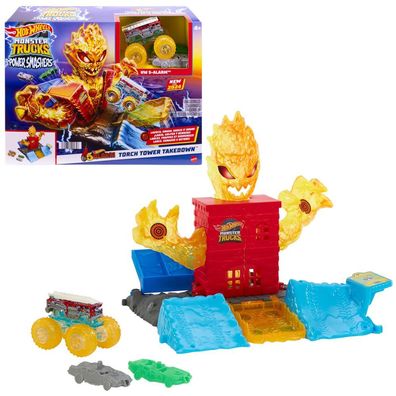 Monster Trucks Torch Tower Takedown | Hot Wheels | Spielset | Mattel