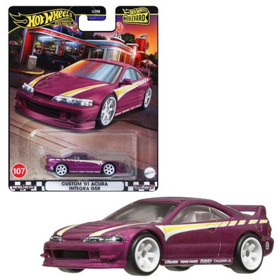 Custom 01 Acura Integra GSR 107 HRT77 | Hot Wheels Boulevard Fahrzeug