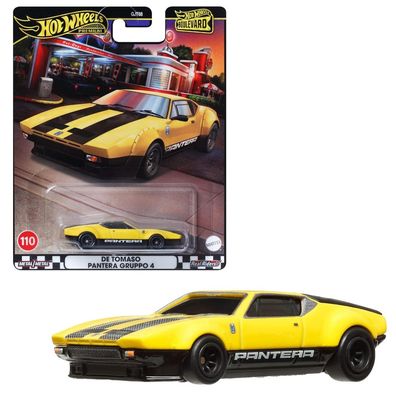 De Tomaso Pantera 4 No.110 HRT75 | Hot Wheels Boulevard Fahrzeug