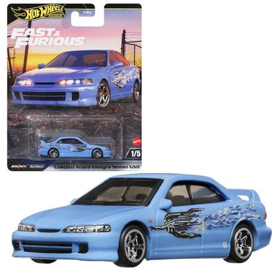 Custom Acura Integra Sedan GSR JDJ13 | Hot Wheels Auto Fast & Furious