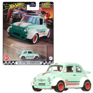 Fiat 500 D Modificado 1960 HRT65 | Hot Wheels Boulevard Fahrzeug