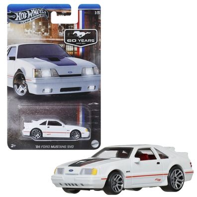Ford Mustang SVO 1984 JBY50 | Hot Wheels Silver Series Fahrzeug