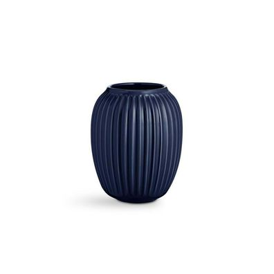 Kähler Design 693195 Rillenvase Hammershøi für Blumenvase für Schnittblumen & Sträuße