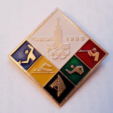 Anstecker Olympische Sommerspiele Moskau 1980