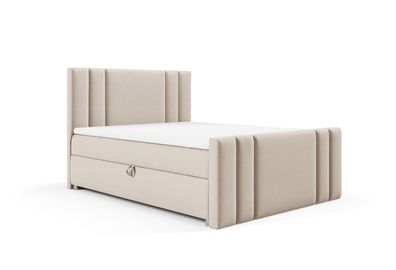 Boxspringbett K8 Lux mit Topper & Stauraum - Luxus & Lieferung bis zur Wohnung inkl