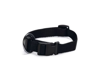 Karlie Art Sportiv Basic Hundehalsband schwarz 30 x 45 cm, 15 mm