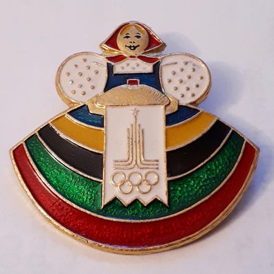 Abzeichen Olympische Sommerspiele Moskau 1980