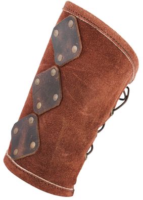 Wildleder Armschützer Vidar, braun