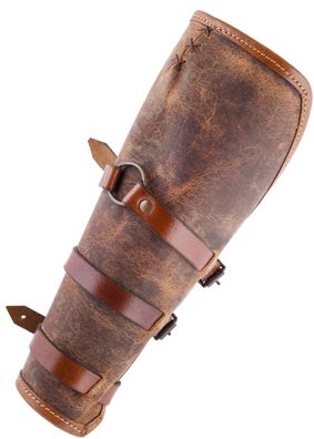 Armschützer Sindri aus Fettleder, braun