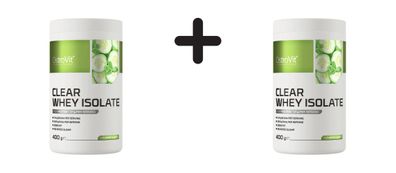 2 x OstroVit Clear Whey Isolate (400g) Cucumber and Mint