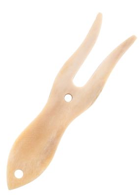 Strickgabel aus Knochen, 12 cm