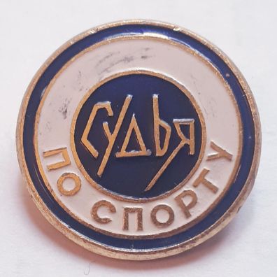 Abzeichen Anstecker Sportrichter