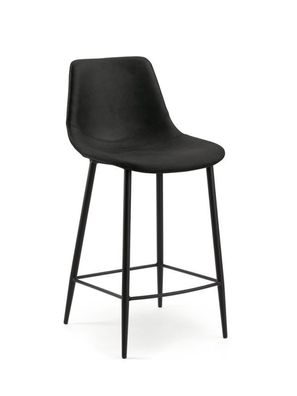 Design Tresenhocker Lino 2 KM Gestell schwarz