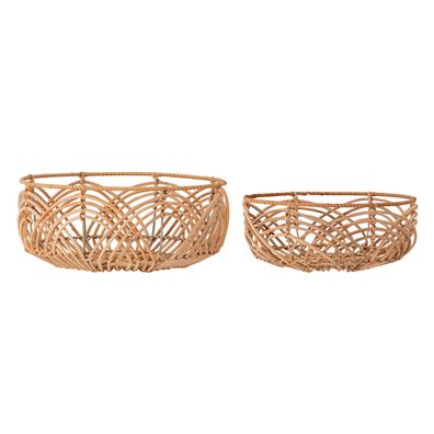 Bloomingville 82048631 Brotkorb Anton, Natur, Rattan