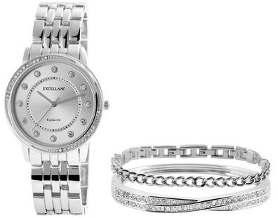 Schmuckset für Damen Farbe silber 3 tlg