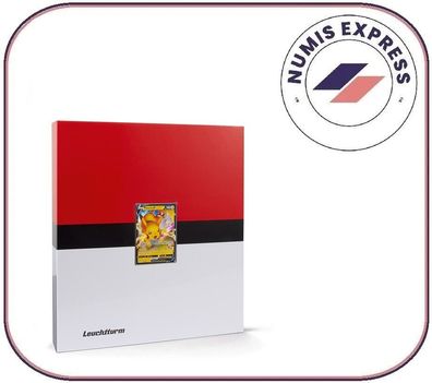 Leuchtturm 372285 Trading Cards Album Pro Gaming mit 5 klaren Grande Pro Hüllen