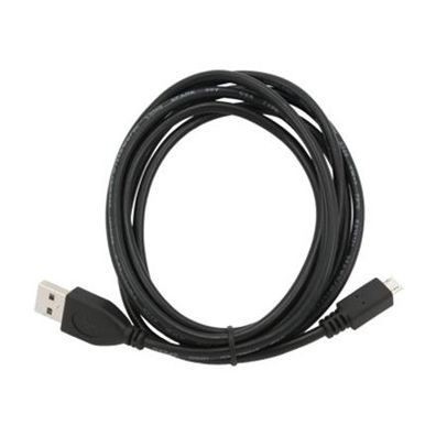 Gembird CCP-MUSB2-AMBM-1M USB-Kabel USB 2.0 Micro-USB B USB A Schwarz