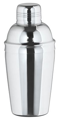 Cocktail Shaker, 3-teiliger, Edelstahl, 500 ml