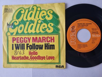 Peggy March - I Will Follow Him 7'' Vinyl Germany