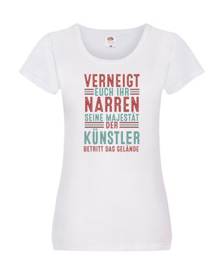 Verneigt euch: Künstler | Kunst Damen Shirt Weiß