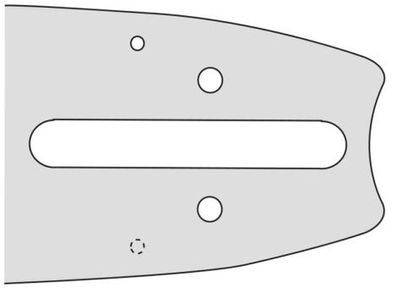 Kettenschiene Nachbauteil für STIHL 05 Schiene 40 cm 0,325'' 1,6 mm