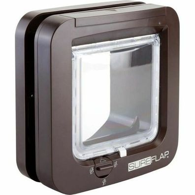 Surefeed Mikrochip Katzenklappe braun