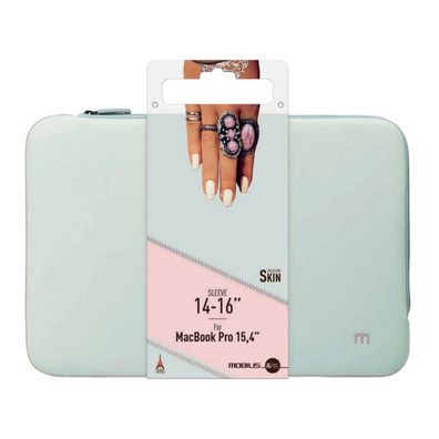 Mobilis Haut Sleeve 14-16" -, Grey and pink