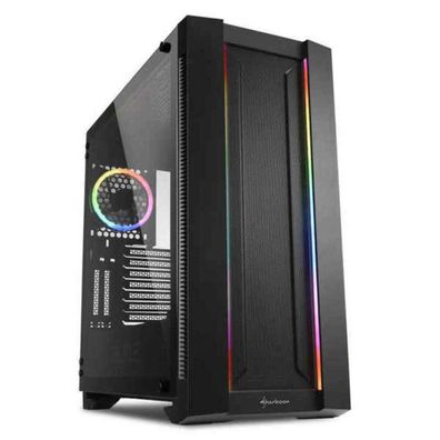 Sharkoon Gehäuse Elite Shark CA200M ATX/E-ATX 1xGlas schwarz