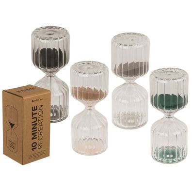 OOTB Glas-Sanduhr 10 Minuten Pause