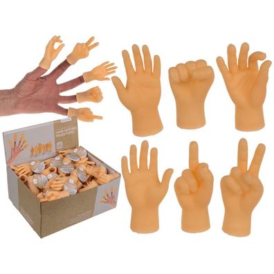 OOTB Fingerpuppen Handgesten ca. 6-8 cm
