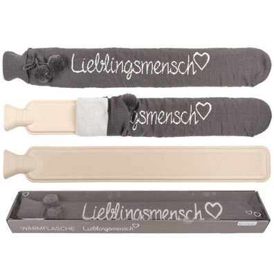 OOTB Schlauch-Wärmflasche Lieblingsmensch