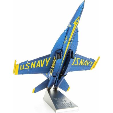 METAL EARTH 3D-Rätsel F, -18 Super Hornet - Blaue Engel (ICONX)