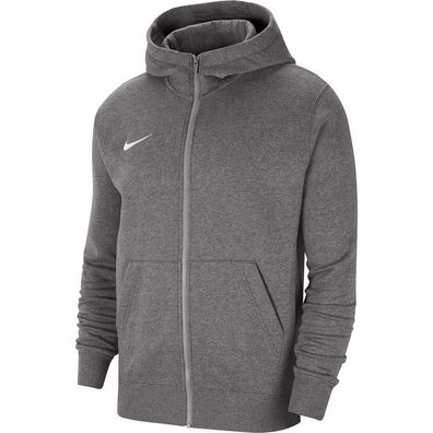Nike Park 20 Fleece-Hoodie mit durchgehendem Reißverschluss grau CW6891 071