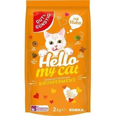 G&amp; Katzentrockenfutter mit Huhn 2 kg