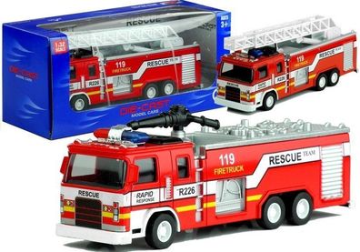Feuerwehr-Rettungswagen mit Leiter 1:32