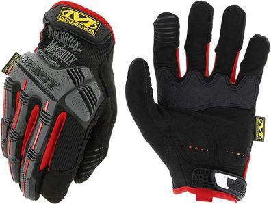 Handschuhe Mechanix M-Pact® 52 schwarz/rot S