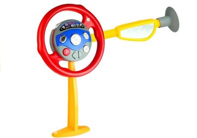 Elektronisches Rücksitzlenkrad für Kinder, realistisches Lenkrad