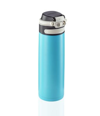 Leifheit Thermobecher Flip 600ml Hellblau