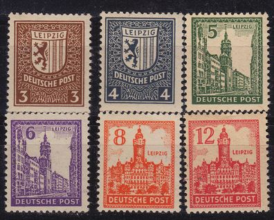 Germany Alliiert SBZ [West-Sachsen] MiNr 0156-61 y ( * */mnh )
