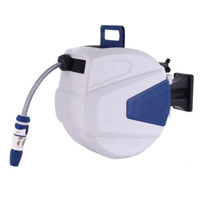Aurexis Aufroller mit Wasserschlauch 1/2"-20m | Automatischer Schlauchaufroller