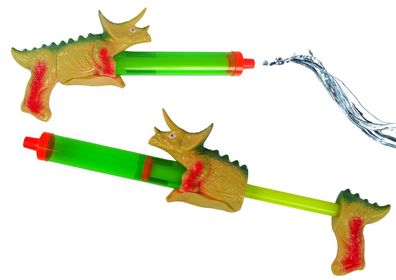 Wasserpistole 40 cm Dinosaurier Grün Garten