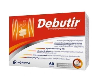 Debutir 60 Kapseln - Medizinisches Nahrungsergänzungsmittel aus Polen, ideal bei