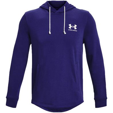Under Armour UA Rival Terry LC HD Blau 1370401 468 Herren Sweatshirt