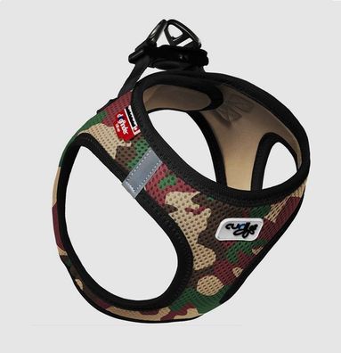 Curli Vest Hundegeschirr Air-Mesh Camo, 3XS